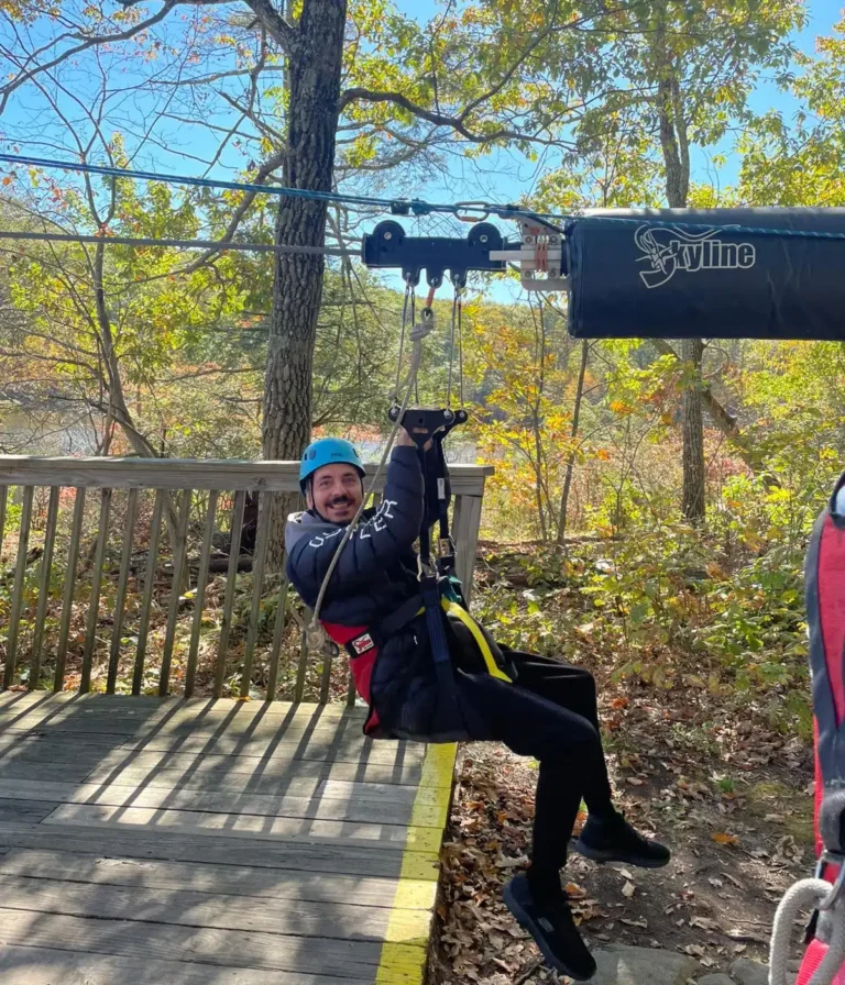 zip lining at rolling hills recovery center e1748447726274