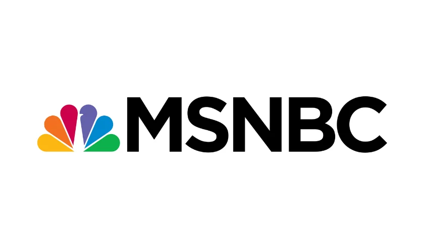 MSNBC logo.