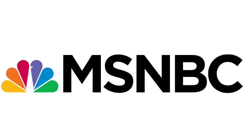 MSNBC logo.