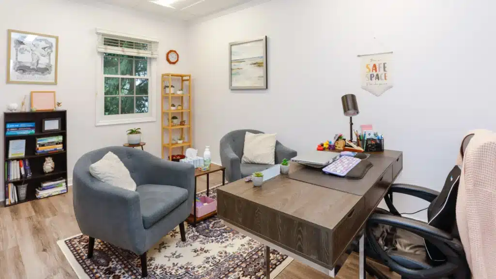 Second therapist office at Rolling Hills.