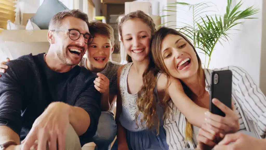 Photo graphic showing supportive family engagement in addiction recovery in New Jersey,emphasizing communication, education, and support as part of treatment.