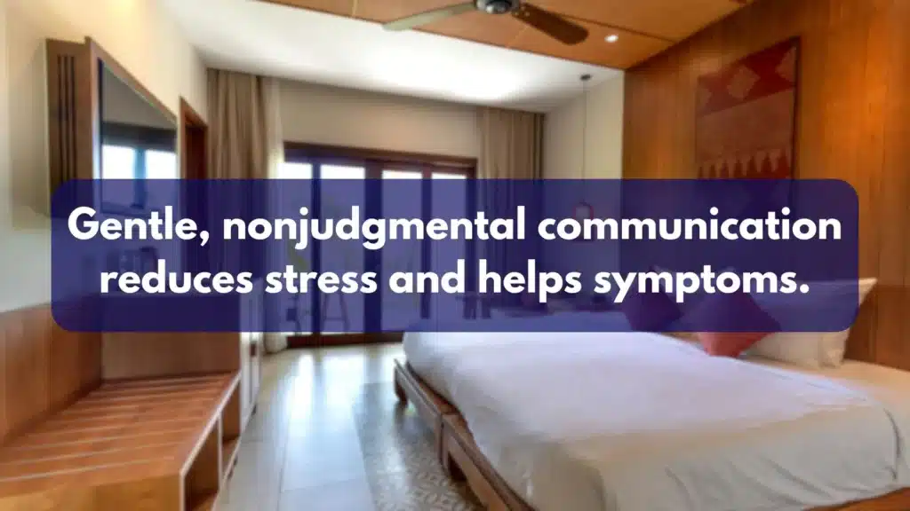 Quote graphic reinforcing that trauma-informed care is part of every medical detox near me experience.